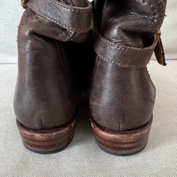 Frye Brown Dorado Knee High Riding Boots - Picture 4 of 8